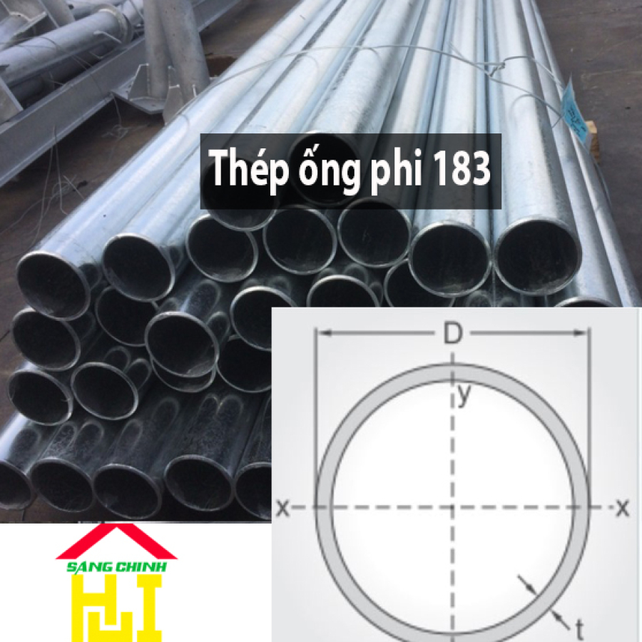 Thép ống phi 183