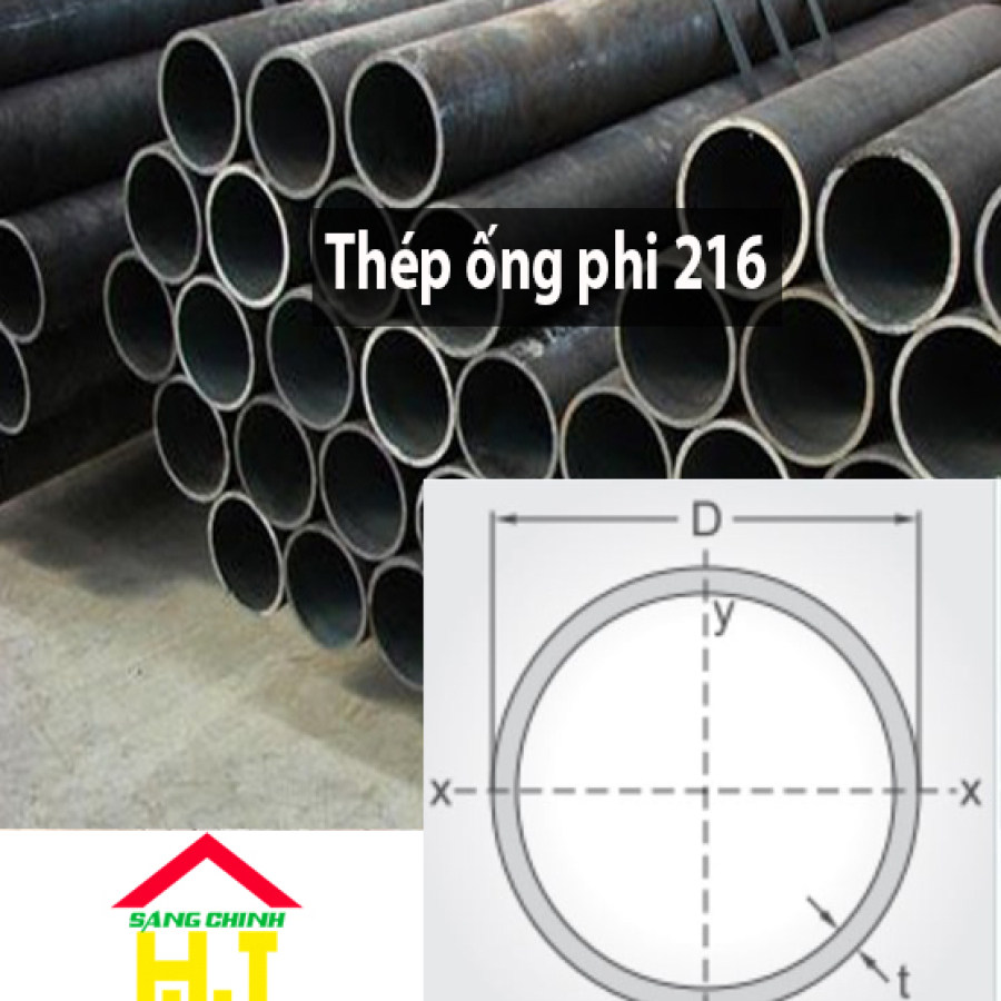 Thép ống phi 216