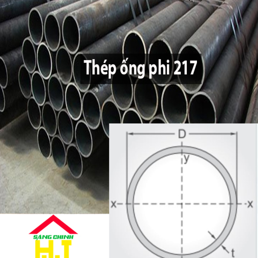Thép ống phi 217