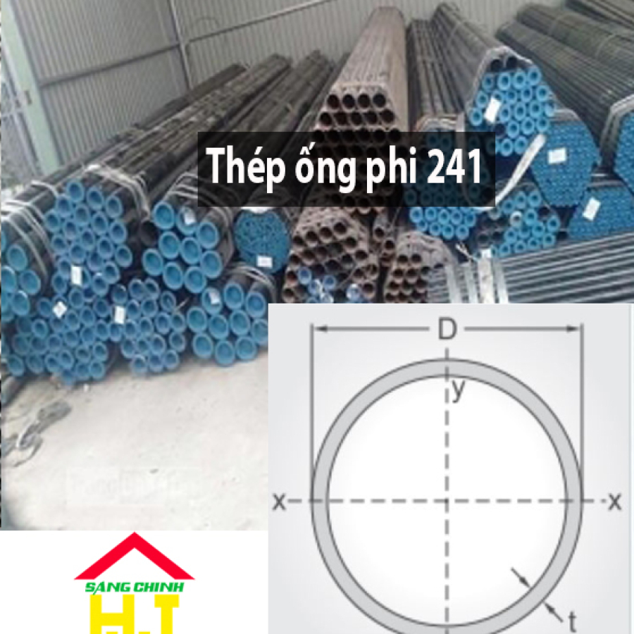 Thép ống phi 241