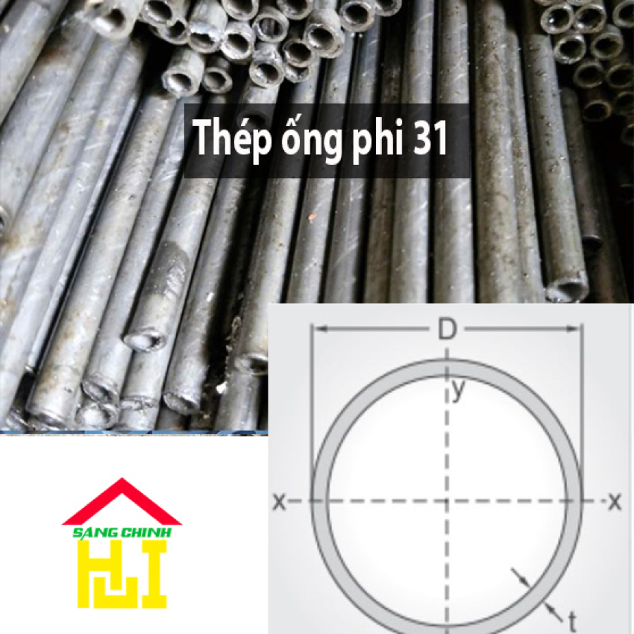 Thép ống phi 31