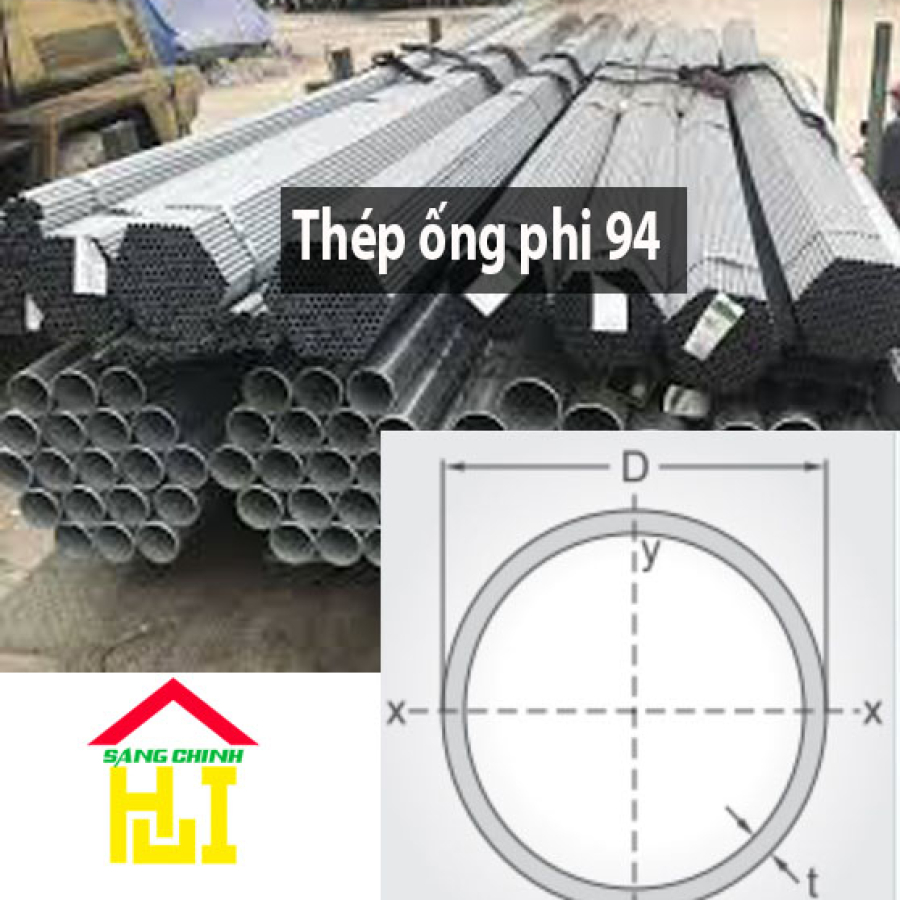 Thép ống phi 94