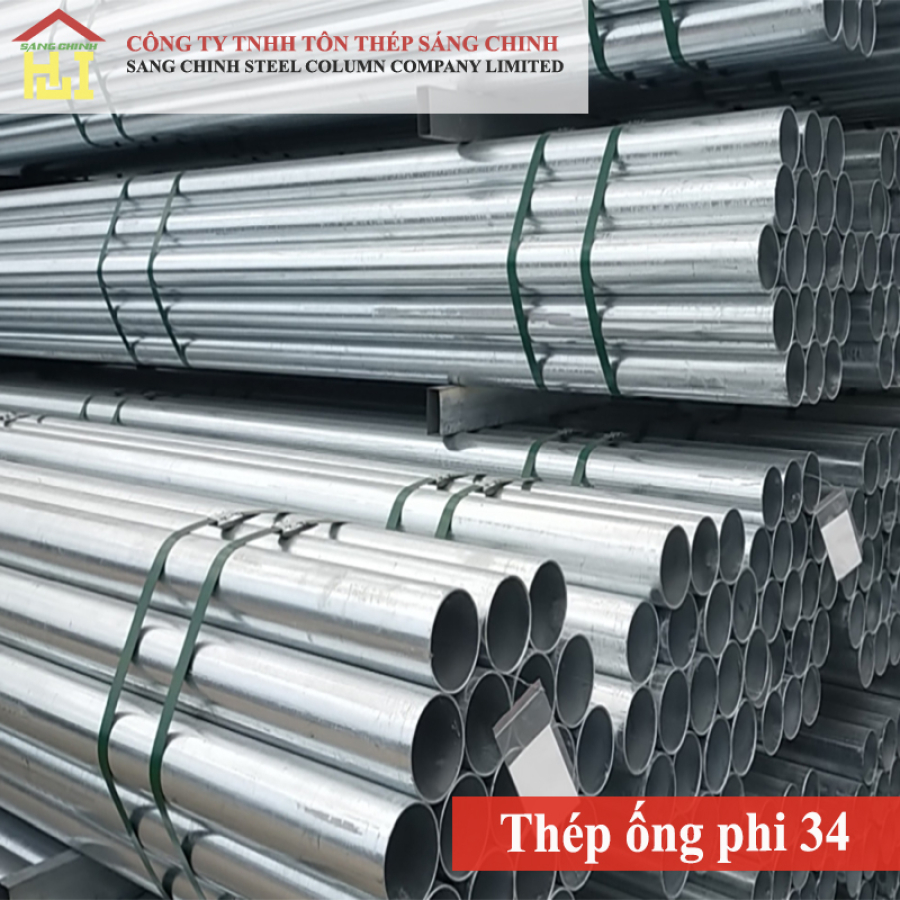 Bảng báo giá thép ống phi 34 mới nhất năm 2026