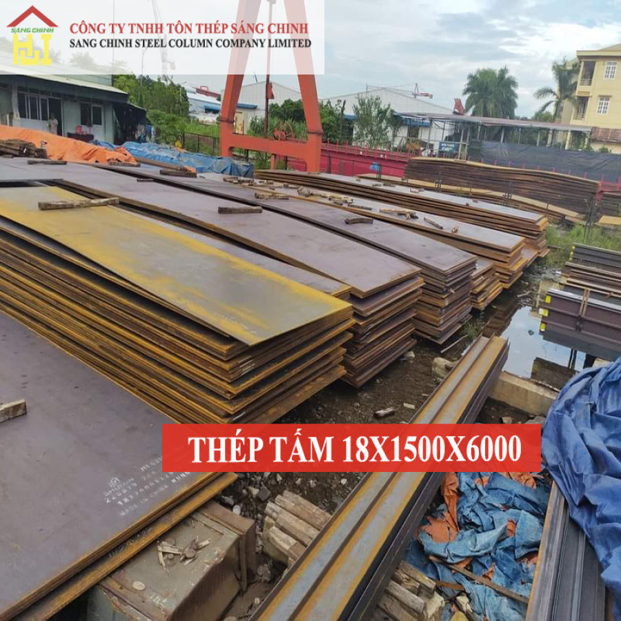 Thép tấm SS400/Q235B/A36 18 x 1500 x 6000: Đặc điểm và Ứng dụng
