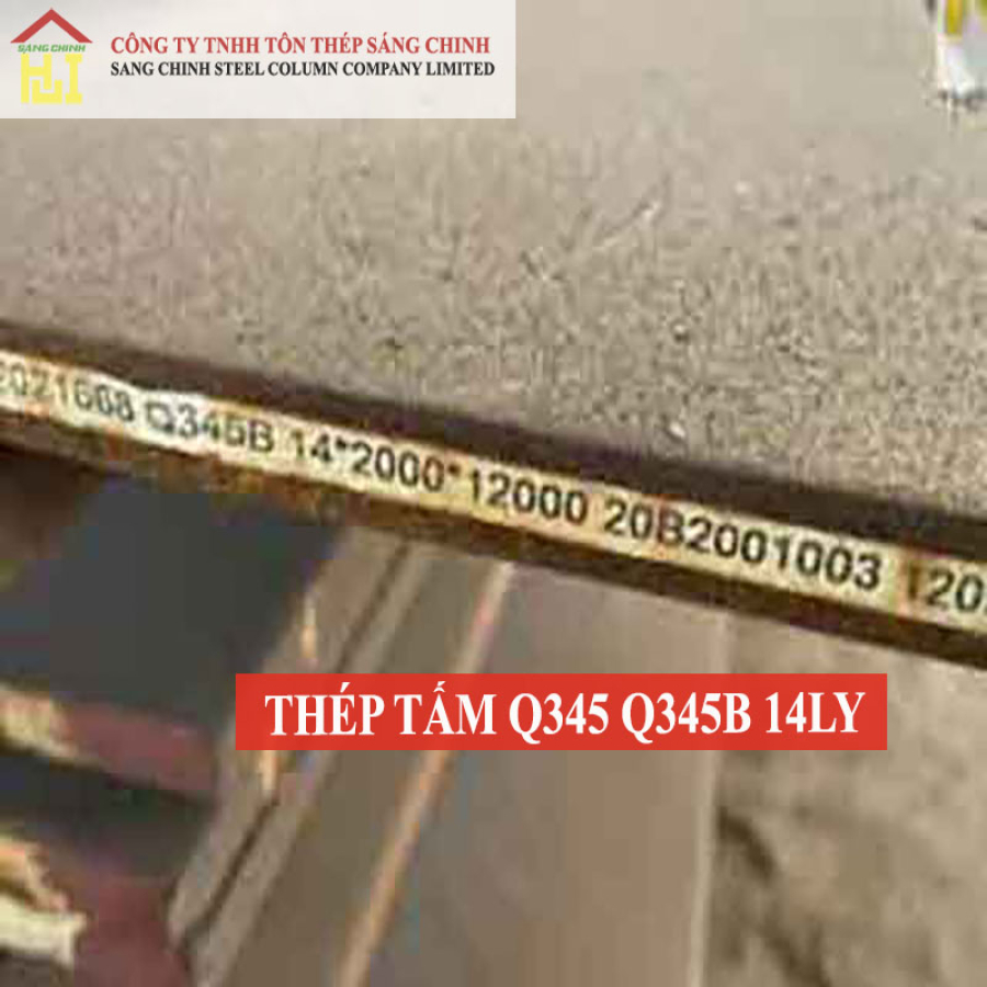 Thép tấm Q345/Q345B 14 ly