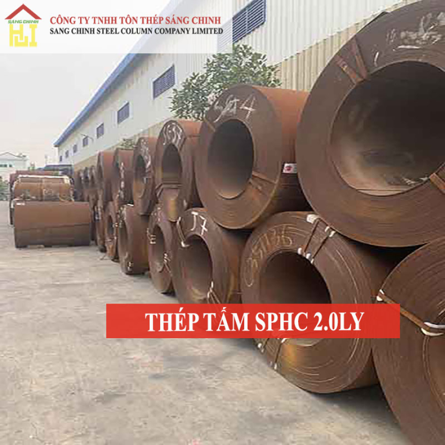 Thép tấm SPHC 2.0 ly